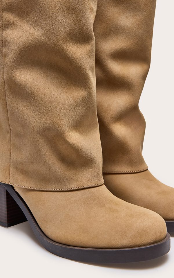 1288671c0e7aa407bf217ec930abc5383d61091d_CNL1604_3_camel_faux_nubuck_round_toe_fold_over_low_block_heel_boots