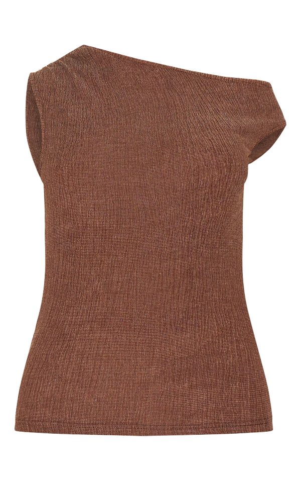 133cc6b637e960b12cc65e60fc01f14657929080_CNM8068_5_chocolate_textured_double_layer_asymmetric_neckline_long_top