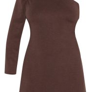 139828c69e73d96b4ba80839a13cf5e554e7e048_CNM2770_5_plus_chocolate_modal_one_shoulder_ruched_bodycon_mini_dress