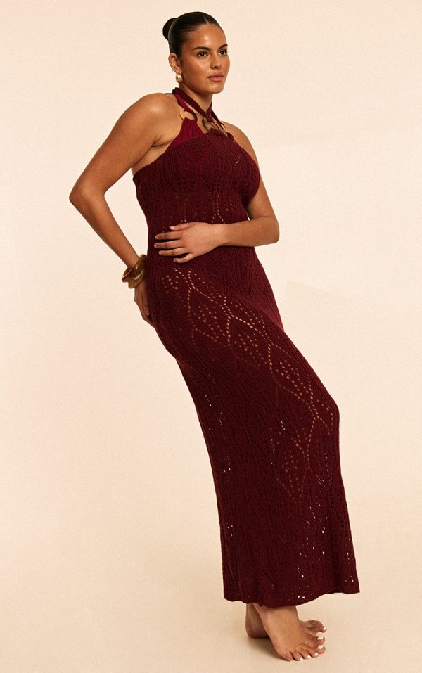 13c5a46f79e25c1ed151ea72d5e6a873a2e83734_CNM6524_1_plus_burgundy_crochet_maxi_halter_neck_beach_dress
