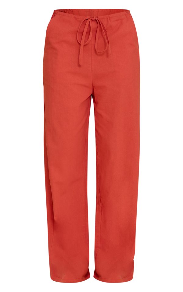 13d39f273b9c0fbfc035e426b51a08725440696d_CNM5228_5_rust_cotton_low_rise_drawstring_wide_leg_trousers