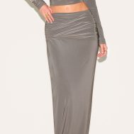 13d5d0075df31d97a8ee1b73b978bf859636f5e5_CNM8858_2_mushroom_double_layer_slinky_fold_over_maxi_skirt