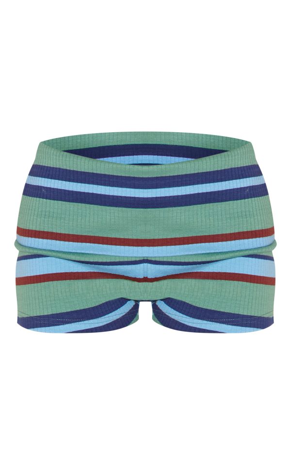 1425cac24c92d1db43414f92b47226f691f422e1_CNL8729_5_green_striped_fold_over_rib_hot_pants