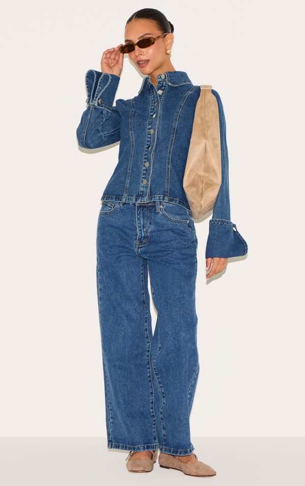 144bedc6f59ed7a25d71e2f7f607b933e9365b17_CNL7767_3_petite_mid_blue_wash_long_sleeve_fitted_denim_shirt