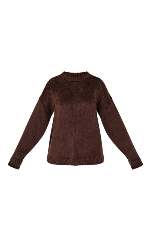 148734c73a21630d7a35087db8e3643c1716c4a8_CNM0224_5_petite_chocolate_fluffy_knit_oversized_jumper