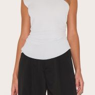 1496eebf932956b6afaca11108b264d6fb15a0fe_CNL7740_4_white_fine_knit_one_shoulder_ruched_side_top