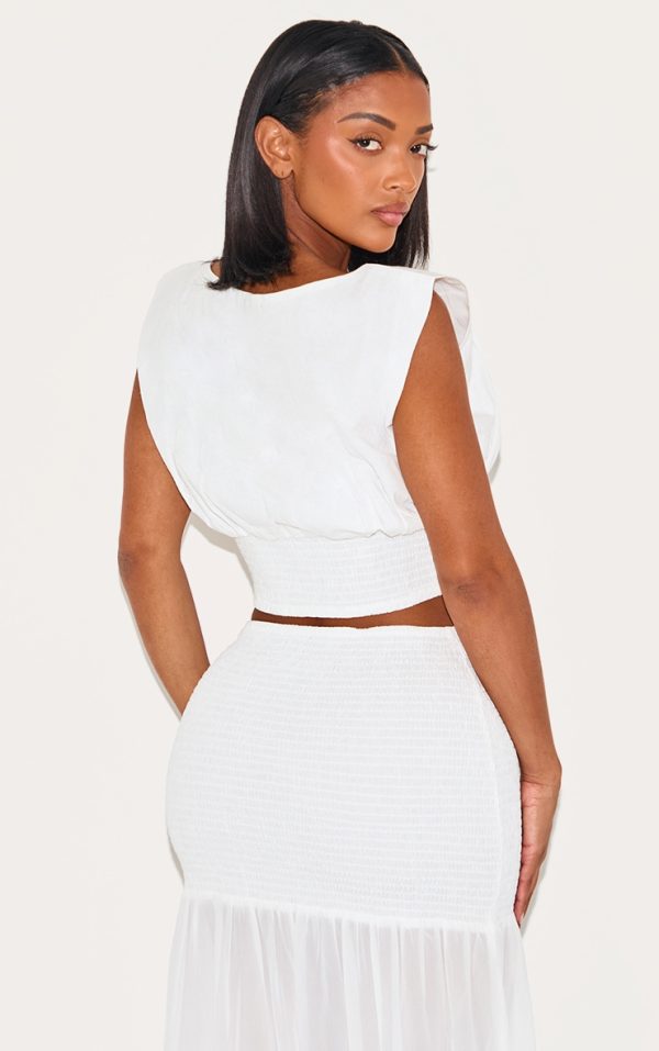 149bd66a76c75762c9e0edcc481b17ddfbb4b339_CNM6273_2_shape_cream_boat_neck_shirred_cinched_waist_top