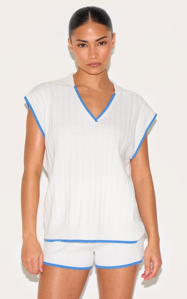 14d93fdbfad966ef7342b7dec35c388b20dec937_CNL9156_1_petite_cream_knitted_collared_v_neck_top