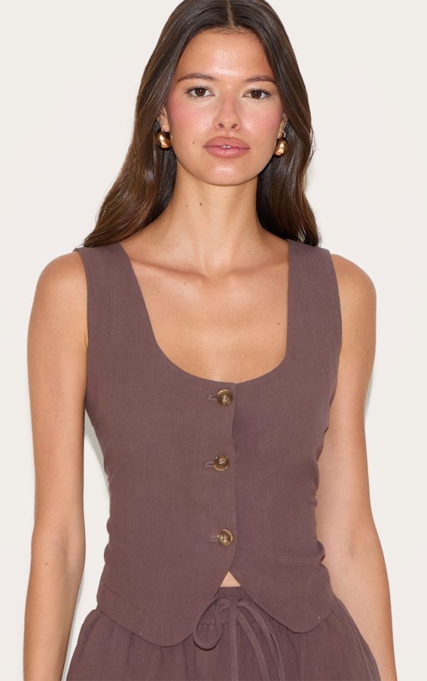 151445019d7053f02176042f8f704bcd8c3cb950_CNM1797_4_dark_brown_tailored_scoop_neck_fitted_waistcoat