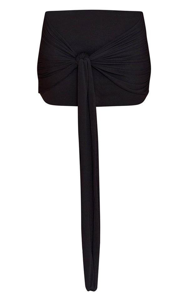 151f920c63430ad56e309474681e42480775dc43_CNM9147_6_black_textured_tie_front_mini_skirt