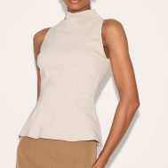 15baa86b45a8a03336dc6c29f9b1df66ba9a52e0_CNM5824_1_butter_yellow_bengaline_high_neck_waist_detail_long_top