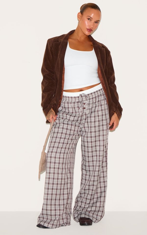 15f41817177c7c3418ce9a57fab2762af548d1f1_CNL9944_1_plus_brown_gingham_print_button_front_straight_leg_trousers