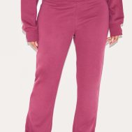 1610014cfede69316fd15b232fc4c43c53acb193_CNM0091_2_shape_burgundy_ribbed_waistband_flared_trousers