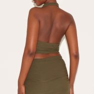 162f33590a4134abd7455bdb2ca80aa35f3909f7_CNL4953_2_khaki_soft_touch_ruched_halter_crop_top