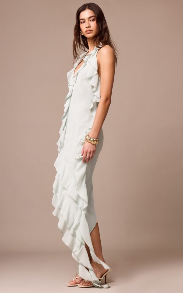 1641809c6e31f77515e33e10f2140e67e8650a0a_CNM0117_3_sage_chiffon_frill_detail_plunge_midaxi_dress