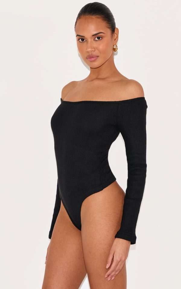 16cbb4de4593fbd48c2adb72e6d06351a8019414_CNK6926_2_black_brushed_rib_bardot_long_sleeve_bodysuit