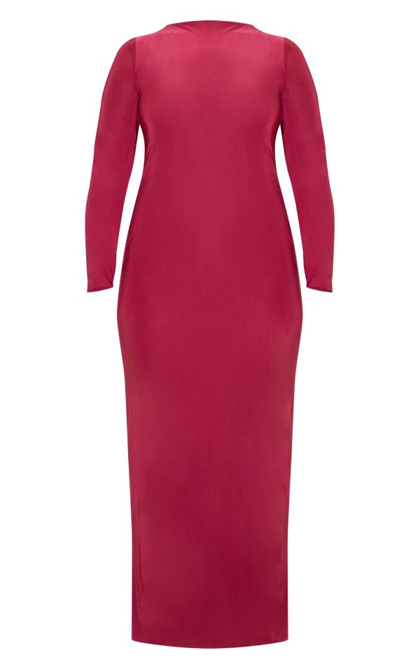 171d6316b440f41e8857bf96b3ce753fae230e00_CNM3028_5_plus_wine_double_layer_slinky_flared_sleeve_midaxi_dress