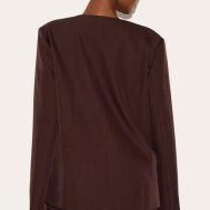 1775fa2d0794c3a48e55562de872a089a102c6f0_CNM1900_2_dark_brown_tailored_woven_asymmetric_blazer