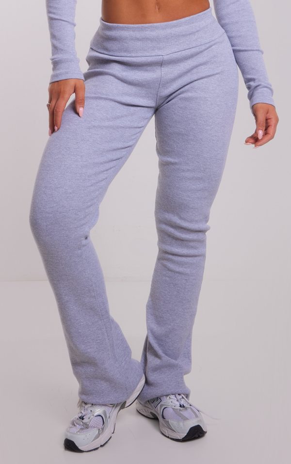 1794e9b6dff7a10af627d59ac260273756b81ff0_CNG0823_2_grey_rib_fold_over_waist_flared_trousers