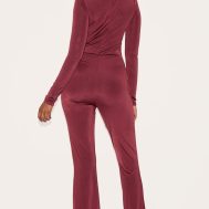 184bbdd2f8bc45fb9e29f4501a87acd99adfce03_CNM3116_2_wine_double_layer_slinky_gathered_long_sleeve_wide_leg_jumpsuit