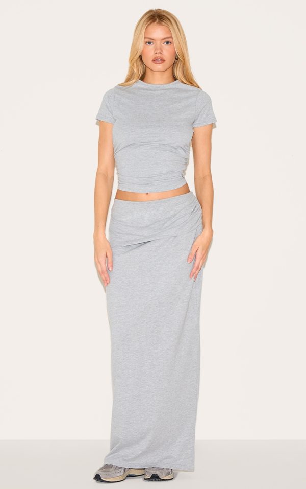187c1d70c312bb49a4dfca8ca4a6e96e2f3e9a88_CNK5248_3_grey_marl_cotton_side_cap_sleeve_ruched_top-1