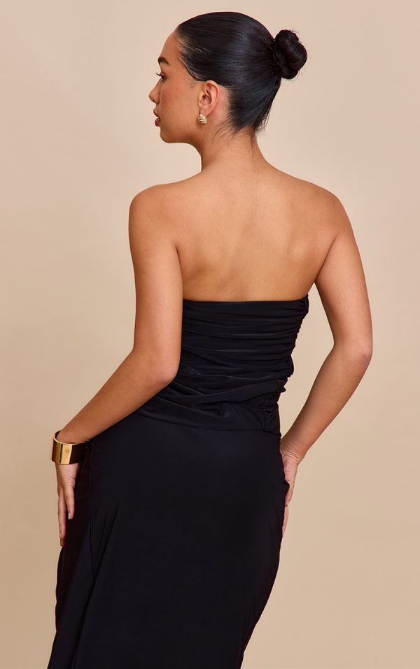 187ed0cf6c9c8c6f7b1cb018c471cea494a624fc_CNN3550_2_black_double_layer_slinky_bandeau_split_hem_trim_top