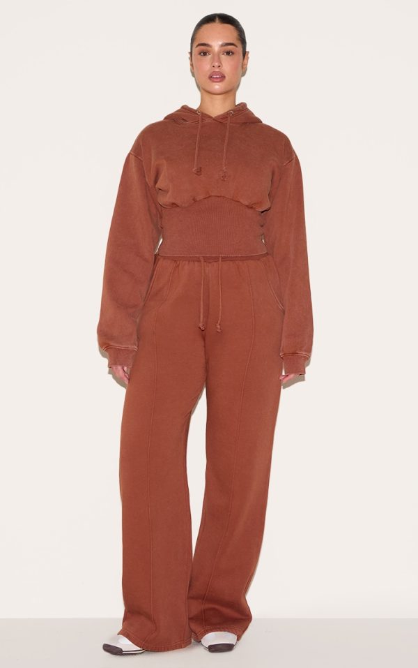 18cc22ef8da625d09c4aed9e4324692f3950e698_CNM5564_3_shape_clay_sweat_cropped_shirred_waist_hoodie