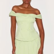 195978554f3c179a98353e45932ef9505cca8236_CNL9256_1_pale_lime_tailored_button_detail_bardot_pleated_skort_playsuit