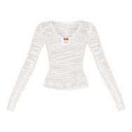 19e0e5c20a5a75efe3376765bf525b7d20bb7832_CNM1232_5_ecru_sheer_bobble_crochet_long_sleeve_beaded_keyhole_cut_out_top