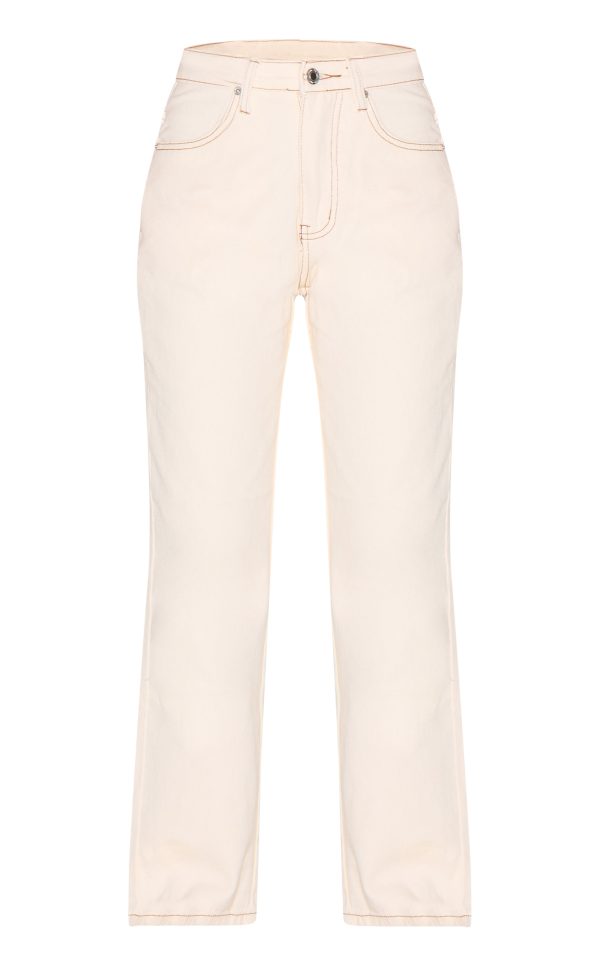 19e38621280cf38f64a1d7950fbebb4eede78ef5_CNM5494_5_prettylittlething_petite_ecru_high_waist_straight_leg_jeans