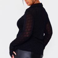 1a08b5a43b3e34aa15a2be245b1954bdb1b2d048_CMU1254_2_plus_black_mesh_button_front_shirt