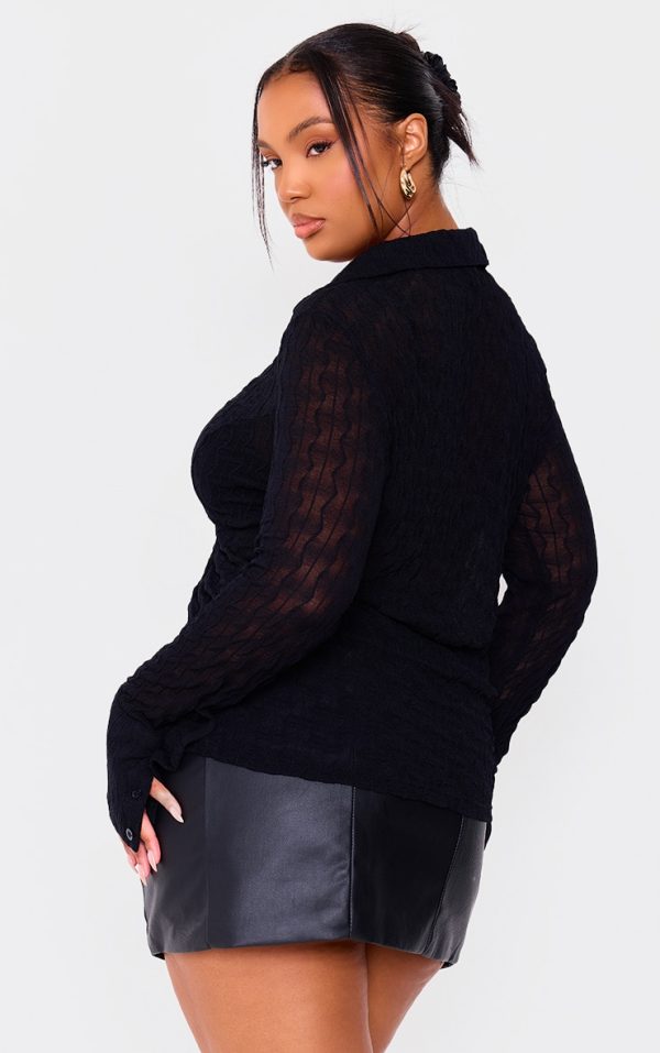1a08b5a43b3e34aa15a2be245b1954bdb1b2d048_CMU1254_2_plus_black_mesh_button_front_shirt