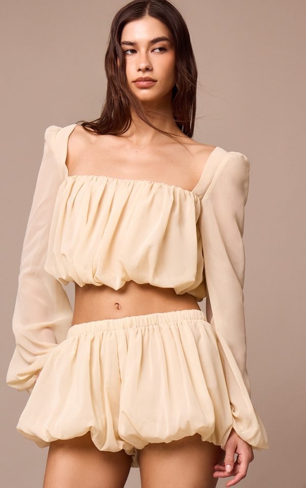 1a7c2f733fba2e48c66d7c48b68192415691a378_CNM4347_1_almond_chiffon_gathered_lace_trim_blouse