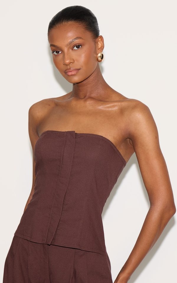 1b67eb0f4e03cd7550d524f17c1c9c5f52aea04b_CNM3527_4_chocolate_linen_blend_tailored_bandeau_wide_leg_jumpsuit