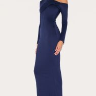 1b719bb049bf9477ed72a7849ea156dc6e17710f_CNM3146_3_navy_double_contour_twist_detail_long_sleeve_maxi_dress