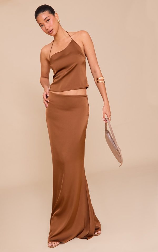 1ba6fd33587e5935f449ce945374107f161b7067_CNM6127_4_chocolate_satin_mid_rise_maxi_skirt