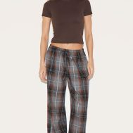 1c1645c603b7c83997eff55853081792cef866b5_CNL9077_1_dark_brown_check_print_drawstring_waist_slouchy_trousers