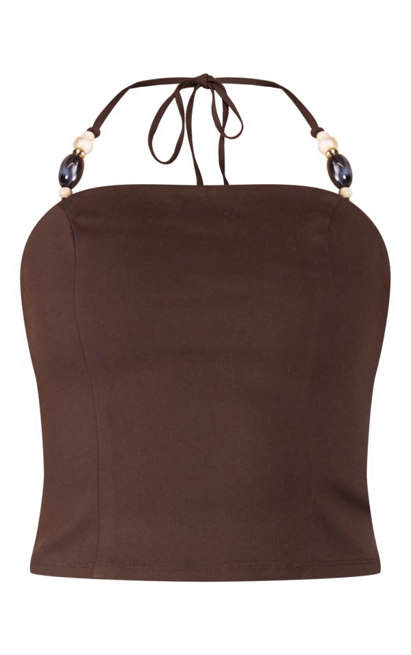 1c350c76c1de532d1f6e420e5446e24426be9df5_CNM6221_5_chocolate_bengaline_beaded_halterneck_long_top