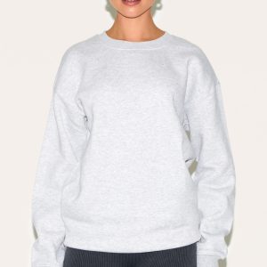 Ash Grey Oversized Fit Sweatshirt