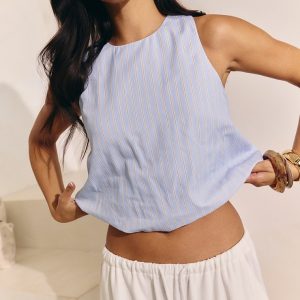 Washed Stone Cropped Deep Cuff Concealed Button Crop Jacket