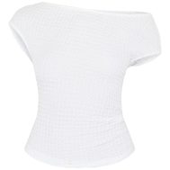 1d79653261323dcc565ac7e746f6e9138107e6f3_CNM4263_5_cream_textured_asymmetric_ruched_detail_long_top