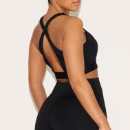 1dc5384ae72e23dcc705bfdf72983396b30ab210_CNM2614_2_shape_blue_black_active_zip_front_adjustable_strap_padded_sports_bra