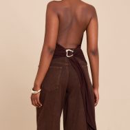 1dcb136216e5f818fcadd383e919bd441fd36728_CNN0187_2_chocolate_double_layer_slinky_backless_trim_detail_long_top
