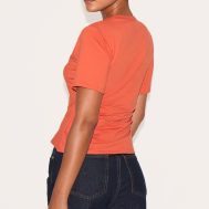 1e62023722c9015654bd292f1806c549c2ec16d3_CNM5838_2_paprika_cotton_ruched_side_detail_t_shirt-1