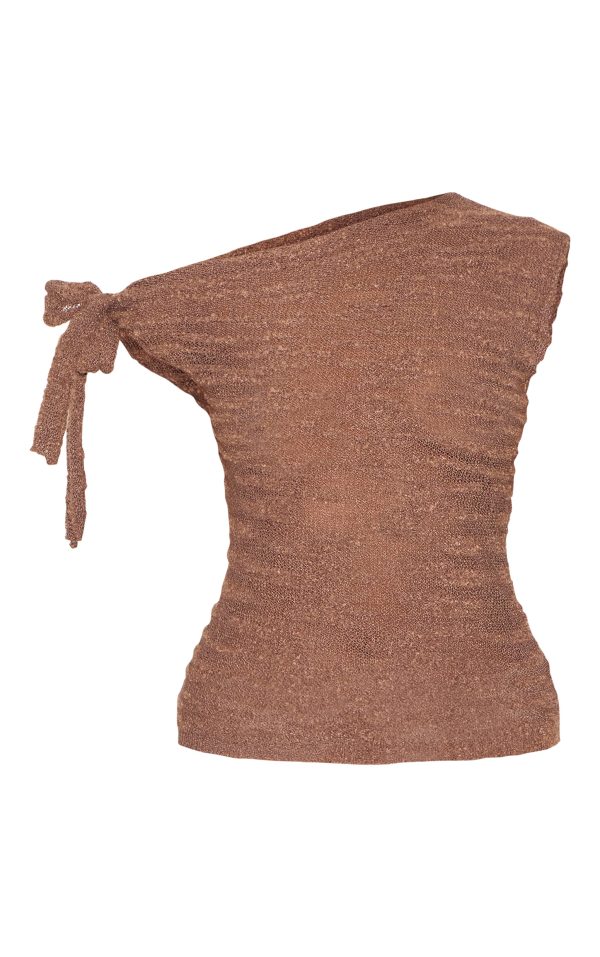 1eba0769b85a6859afdbf4a22b51d5cab424e137_CNM1231_5_chocolate_sheer_bobble_crochet_asymmetric_tie_top