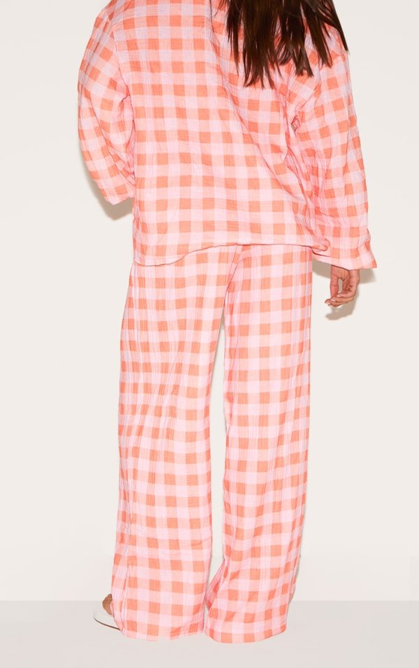 1ed148290bb9f97383909625c8a0e5934d1bf4f6_CNM1760_3_orange_checked_cheesecloth_tie_waist_wide_leg_trouser