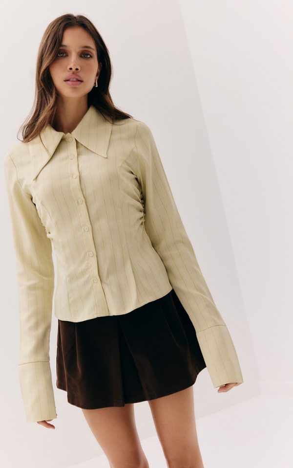 1f340f79d7911586e3b9491ba27ebb38a67274de_CNM0629_4_chocolate_faux_suede_pleated_mini_skirt