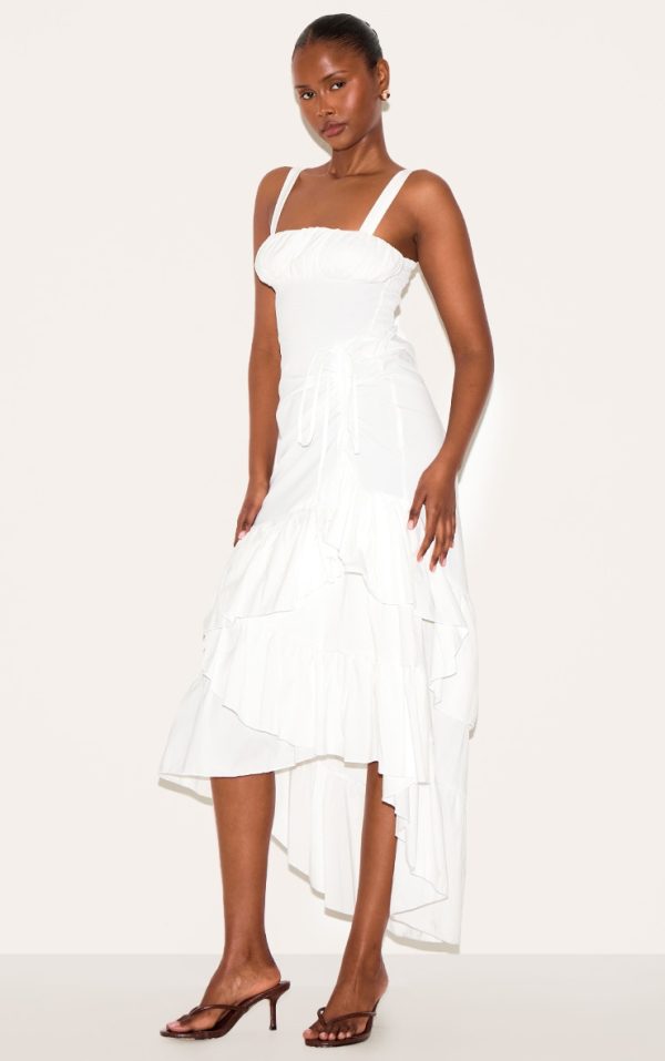 1f4c1b08b7807926fbcde602c03427c660ae5963_CNM4932_3_white_strappy_ruched_detail_maxi_dress