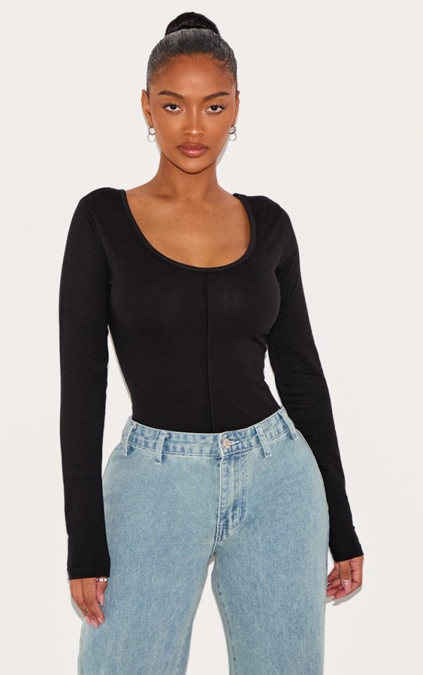 1fe6971c5caf8f54477b1a941f7f7db16c896365_CNG5327_1_shape_black_cotton_scoop_neck_seam_bodysuit