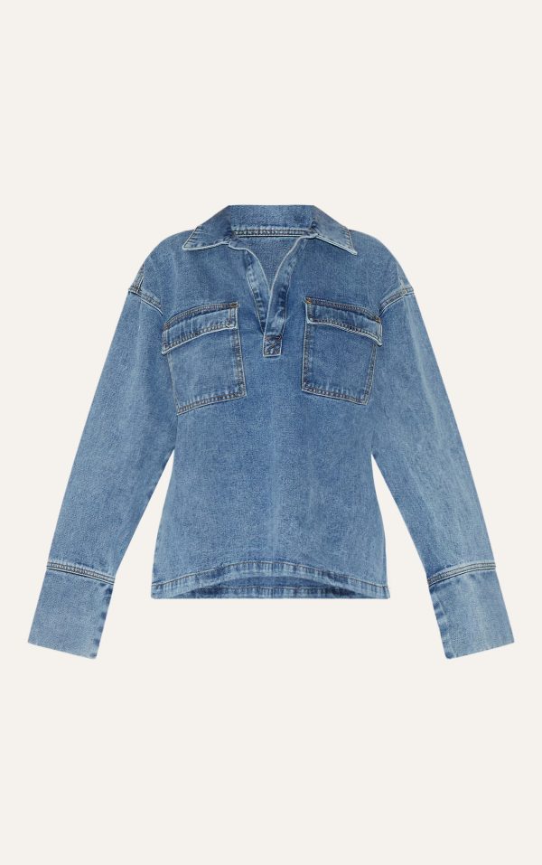20134645e034363f1e026ddab20c33bdcf6d6e29_CNJ4690_5_vintage_blue_long_sleeve_slouchy_denim_rugby_shirt